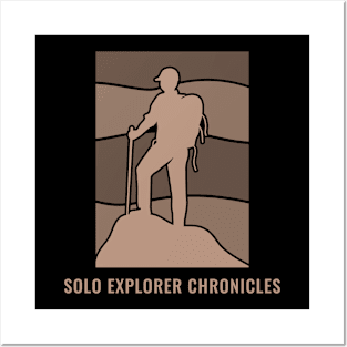 Solo Explorer Chronicles, Solo Traveling, Solo Adventure Posters and Art